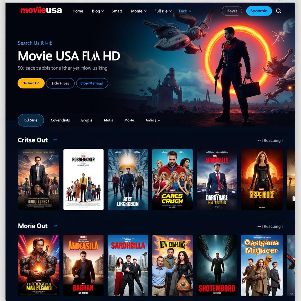 Movie USA Full HD Homepage