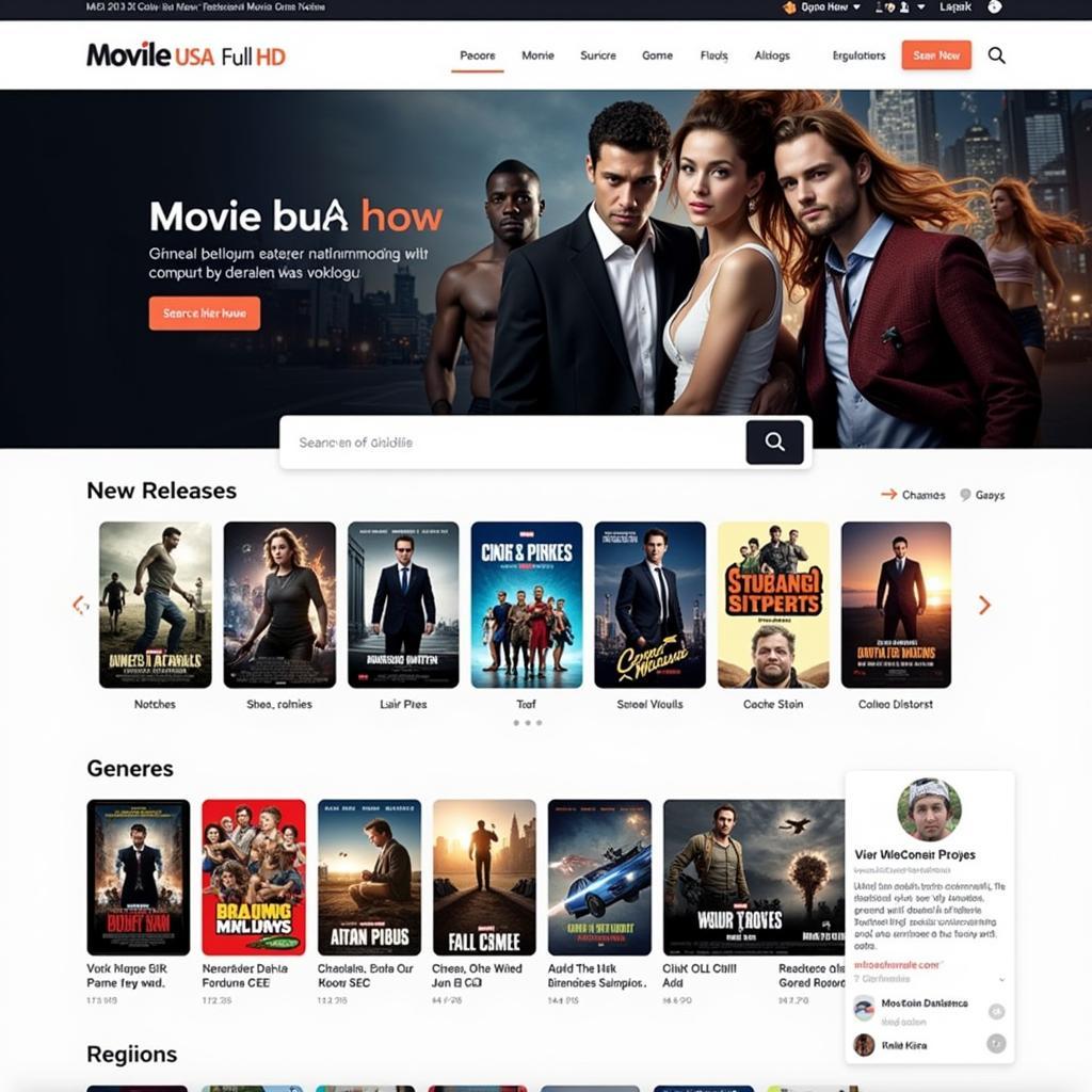 Movie USA Full HD Homepage