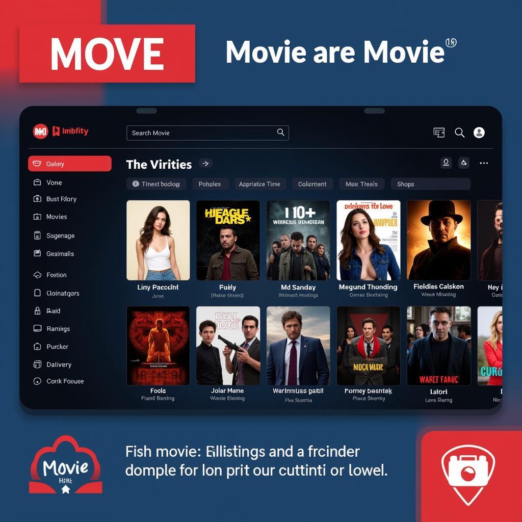 Movie USA Full HD Platform Interface