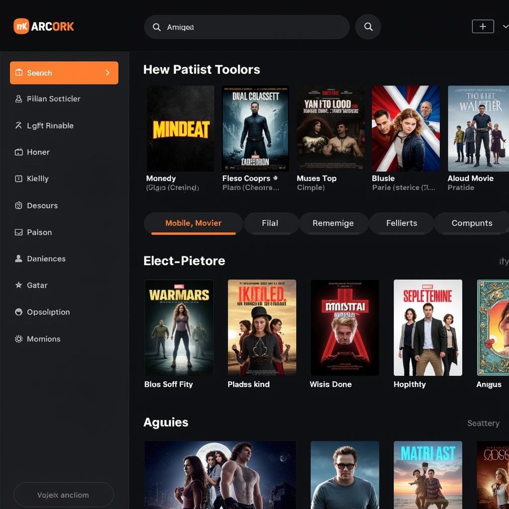 User-Friendly Interface of Movie USA Full HD