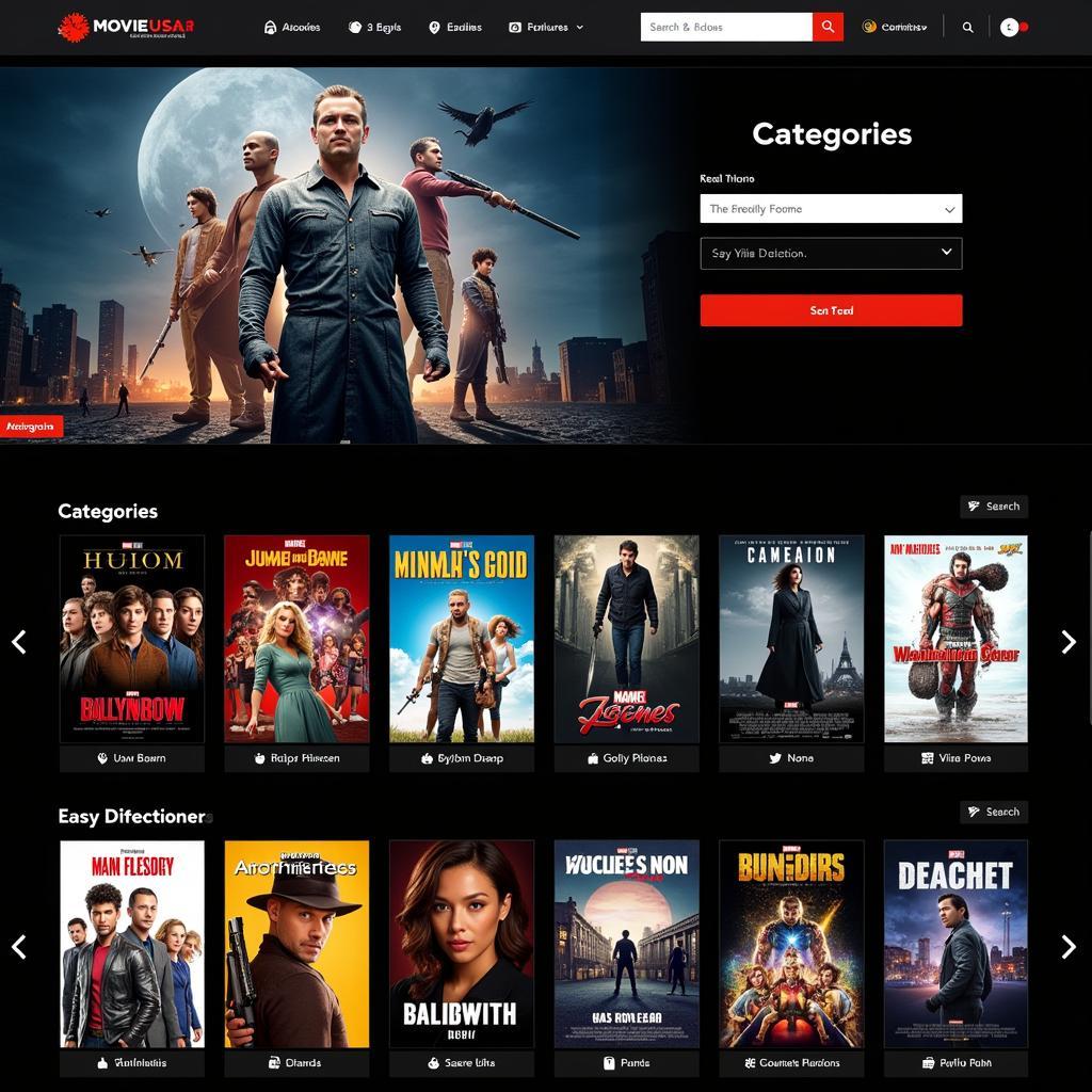 Movie USA Full HD Interface