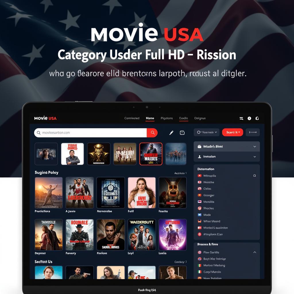 Movie USA Full HD Interface