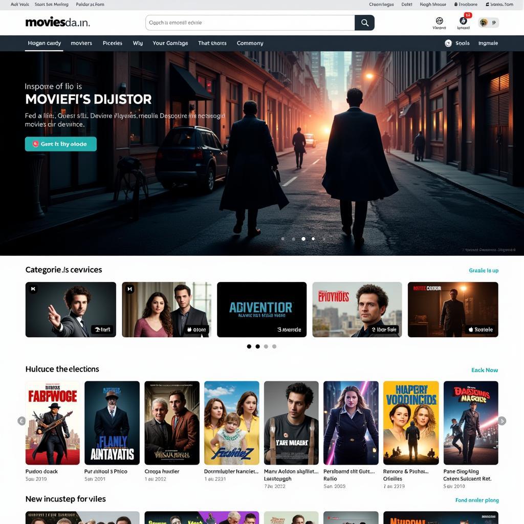 Moviesda.in 2021 Homepage Screenshot