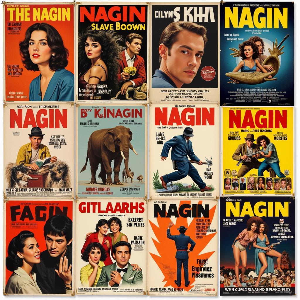 Classic Nagin Movie Posters