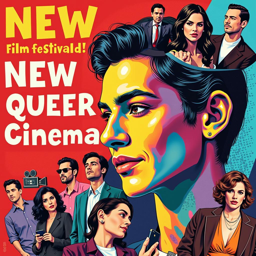 A Film Festival Poster Celebrating New Queer Cinema