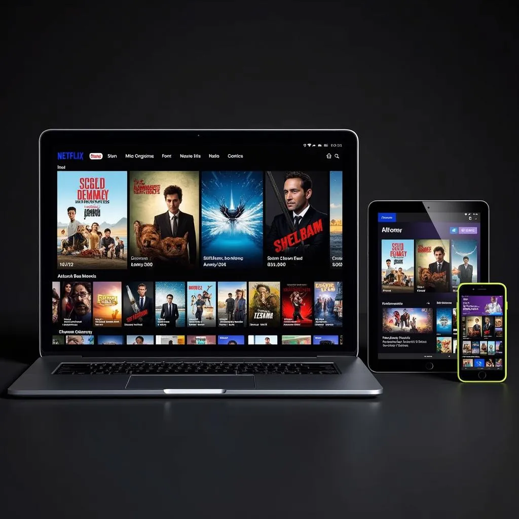 Online streaming platforms providing access to a wide variety of movies