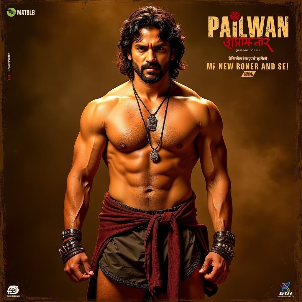 Sudeep in Character as a Fierce Wrestler in Pailwan