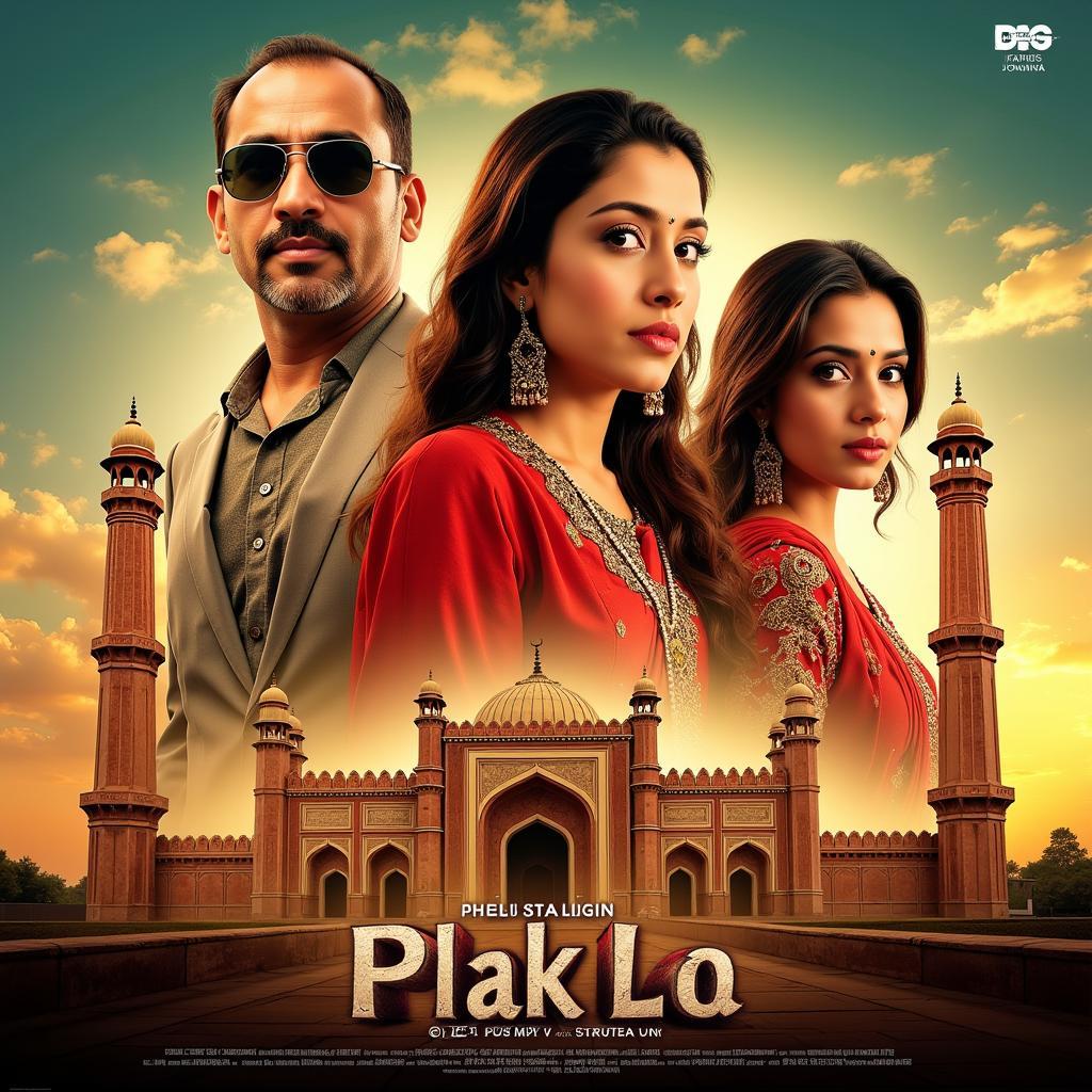 Vibrant Pakistani Movie Poster