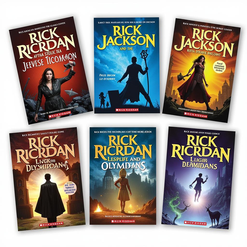 The "Percy Jackson & the Olympians" book series