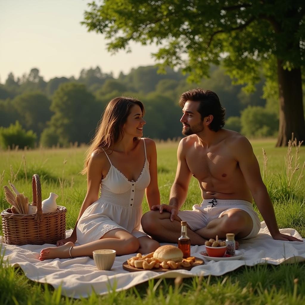 Picnic Sex as a Romantic Fantasy