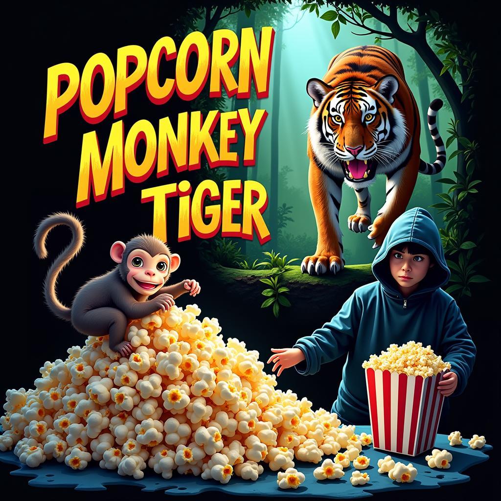 Popcorn Monkey Tiger Movie Poster