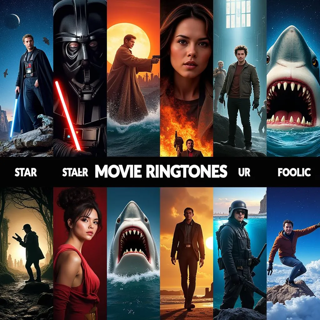 Popular movie ringtone categories