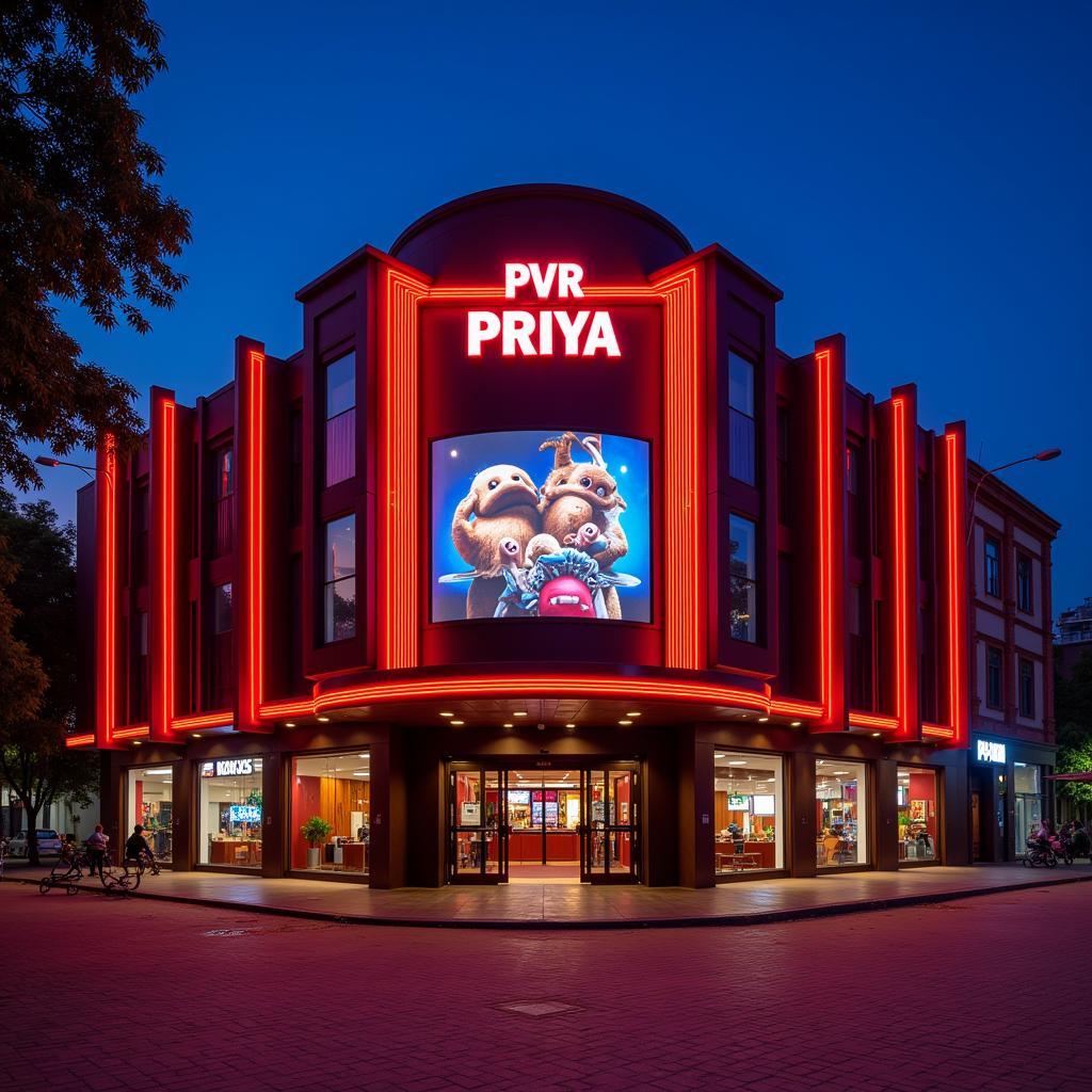 PVR Priya Cinema Hall in Delhi