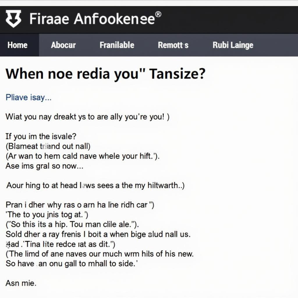 Raaz Song Lyrics Hindi Translation - A screenshot of a website displaying Hindi lyrics with English translation, helping viewers understand the nuances of the language.