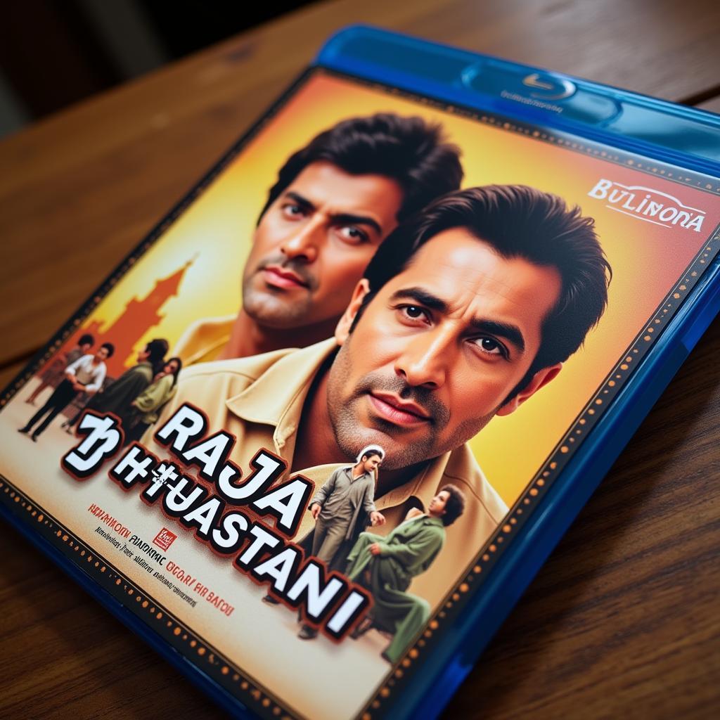 The Blu-ray cover of Raja Hindustani