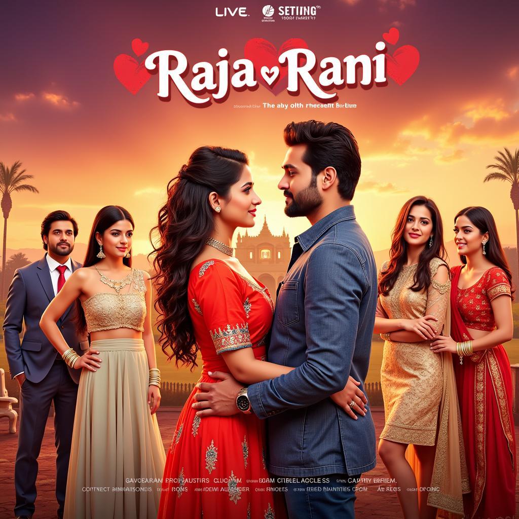 Raja Rani Telugu movie poster