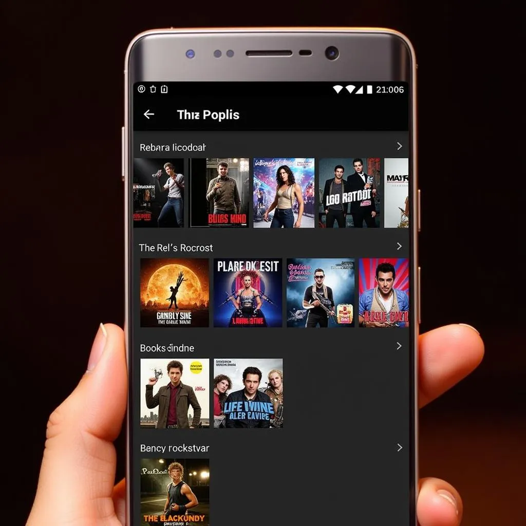 Explore a variety of rockstar movie ringtones on a popular app