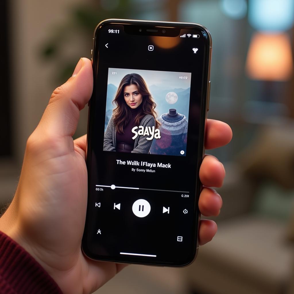 Saaya movie music streaming on phone