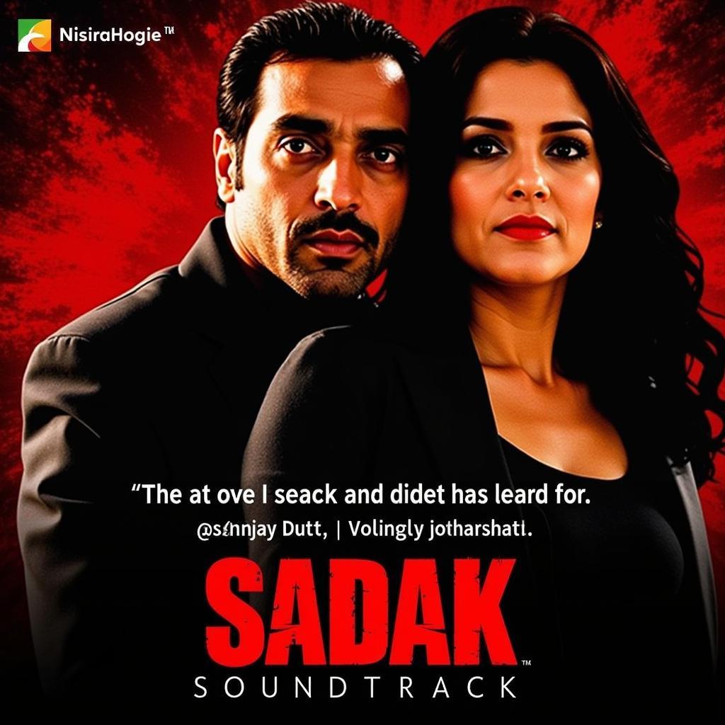 Sadak Movie Poster