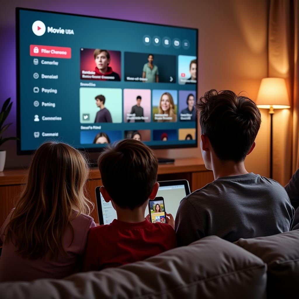 Implementing Safe Search Strategies for Family Viewing