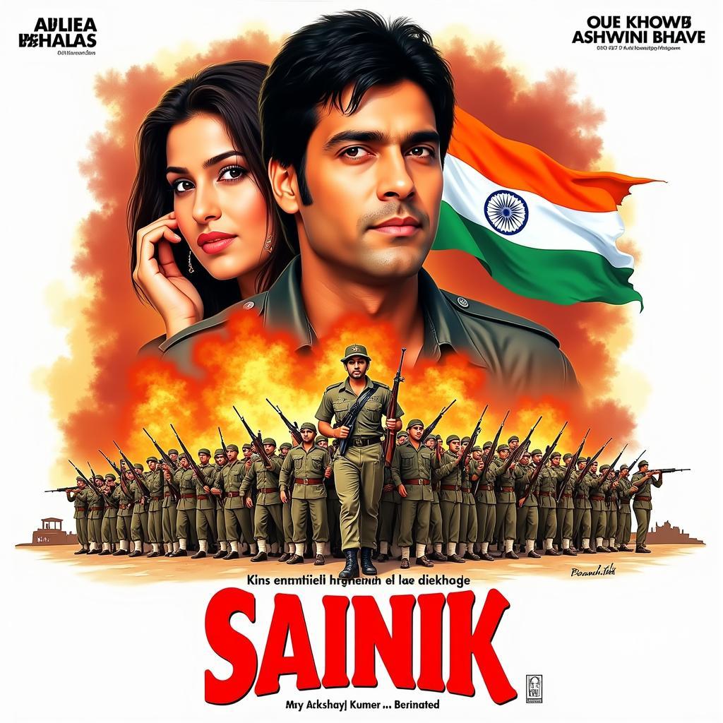 Sainik movie poster