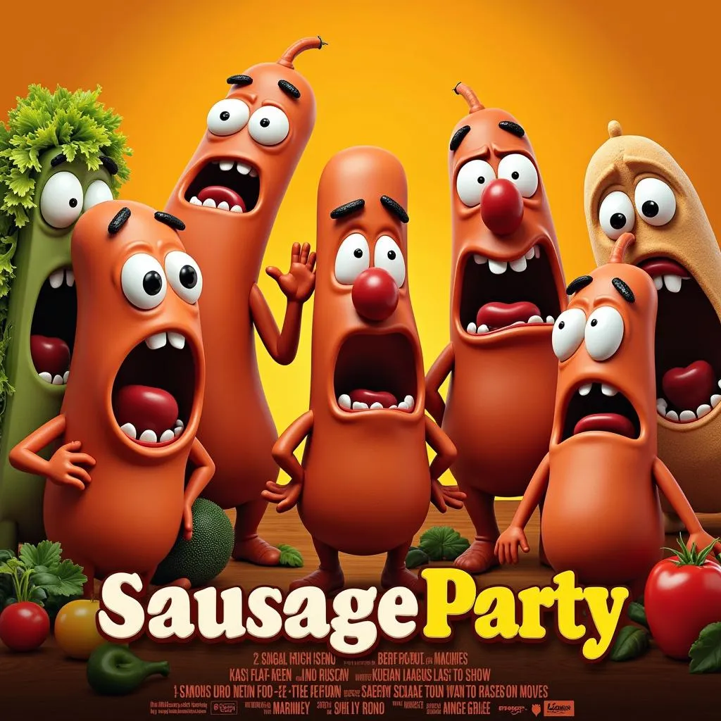 Sausage Party Movie Poster