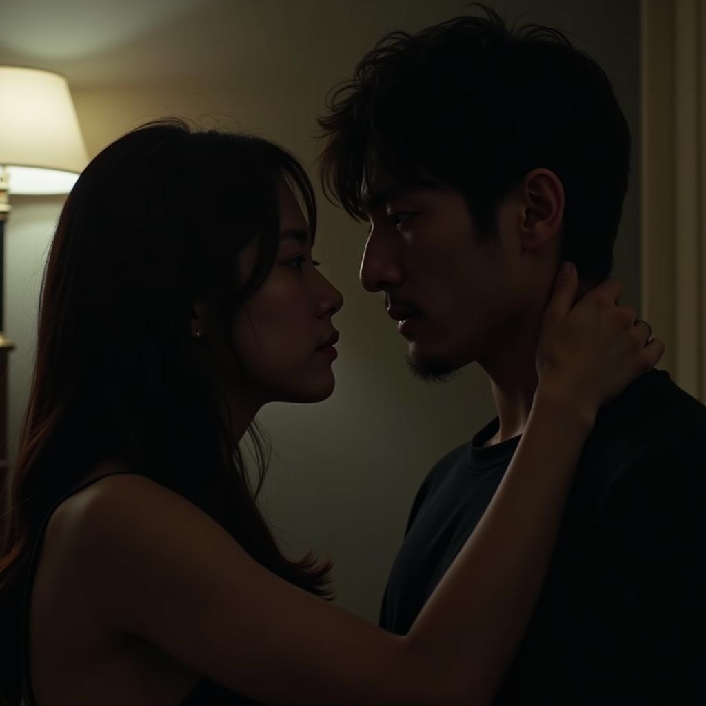 A scene from a Korean erotic movie