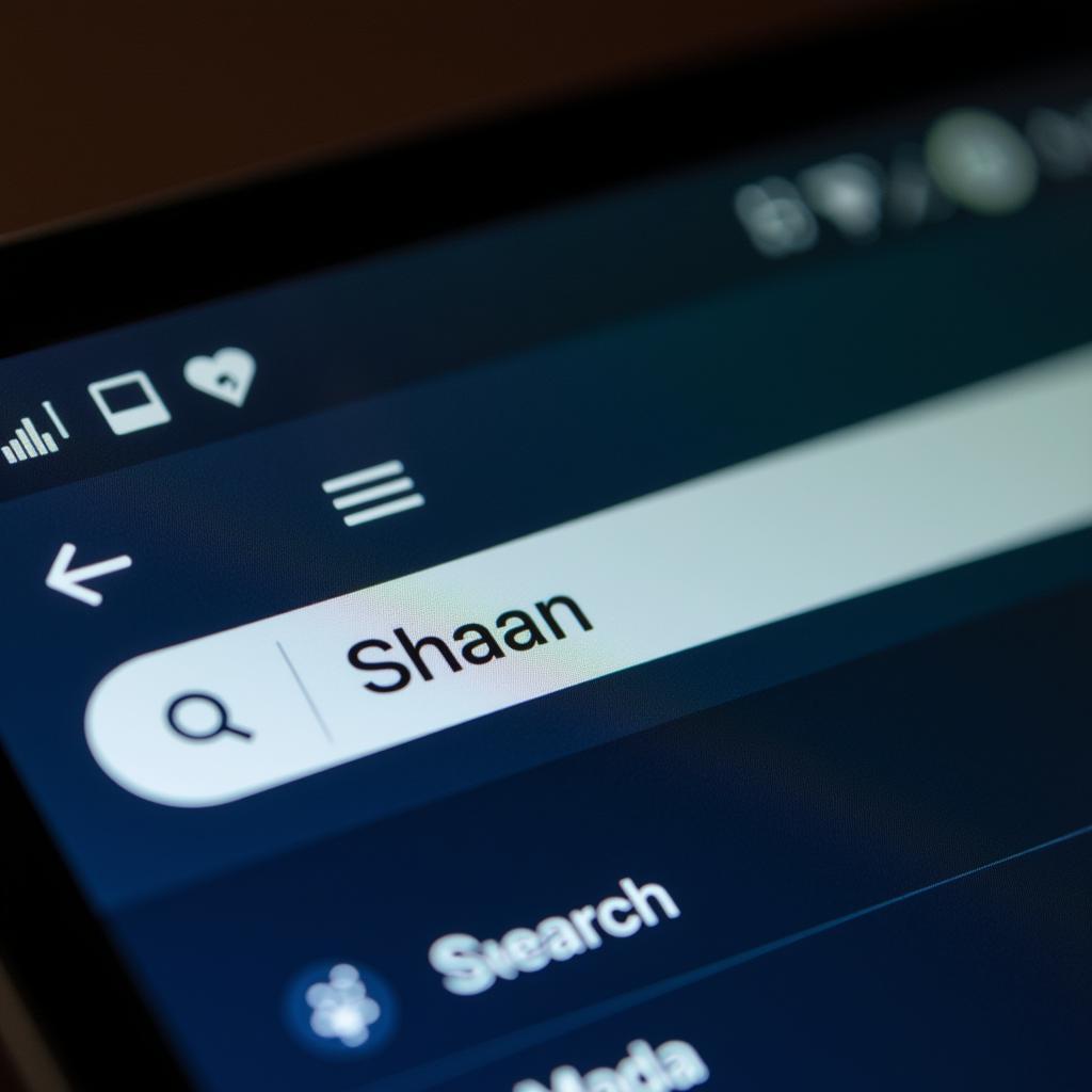 Searching for Shaan Songs on a Music Streaming Platform