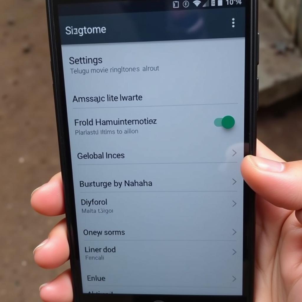 Setting Telugu Ringtones