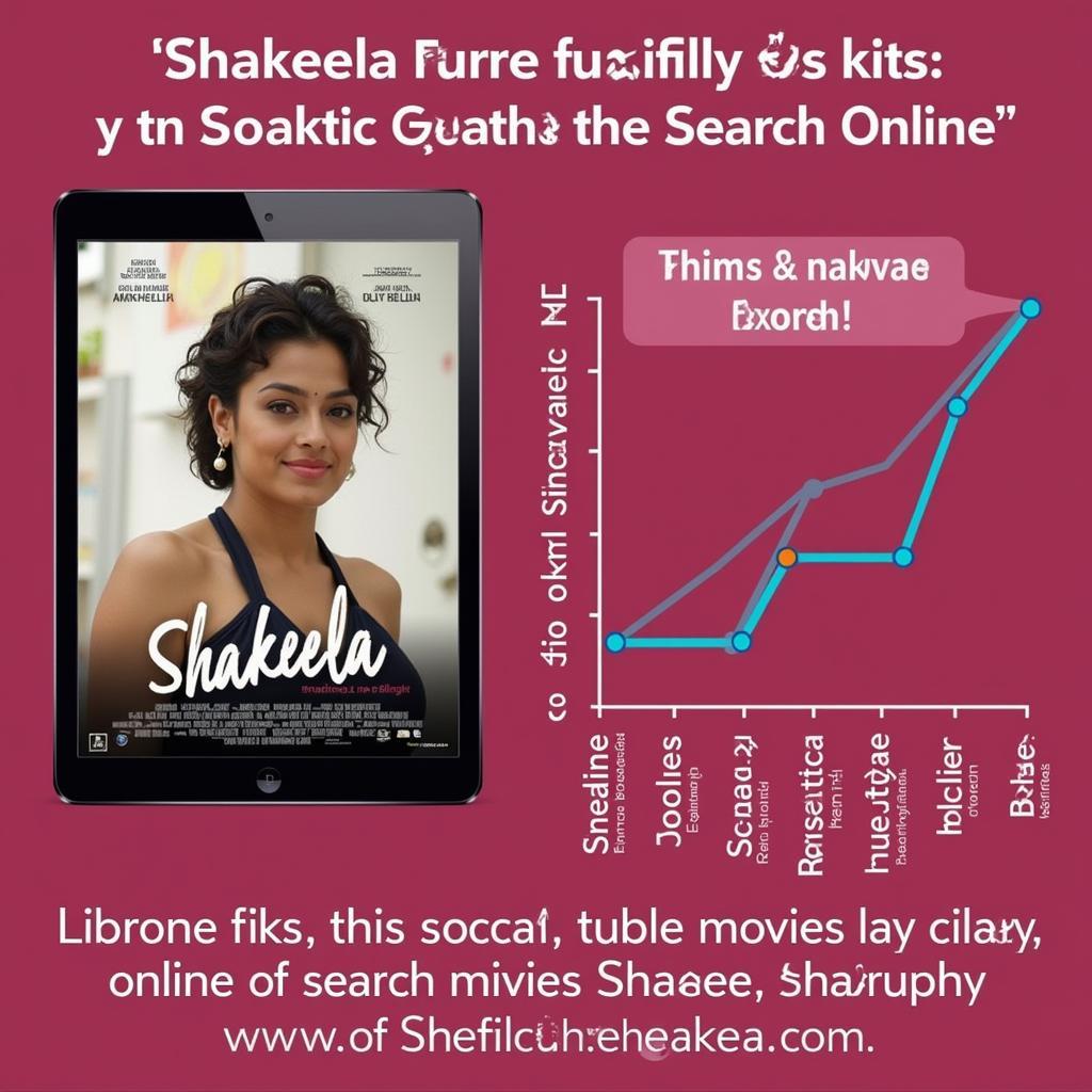 Shakeela Movie Poster and Online Search Trend