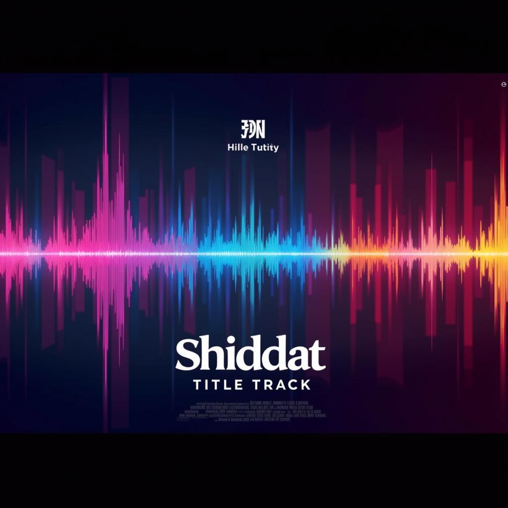 Shiddat music visualizer