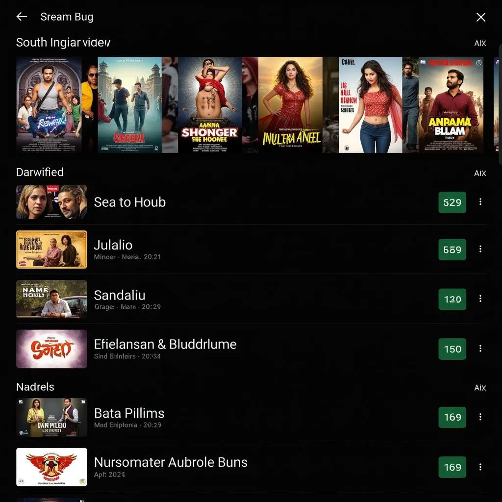 South Indian Movie Streaming Platform