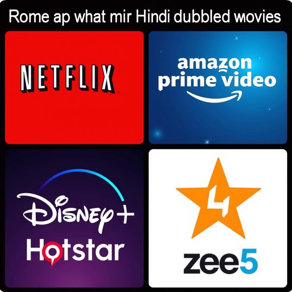 Popular Streaming Platforms for Hindi Movies