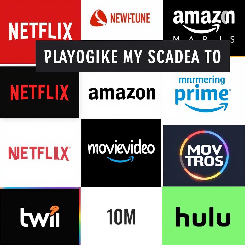 Streaming Service Logos