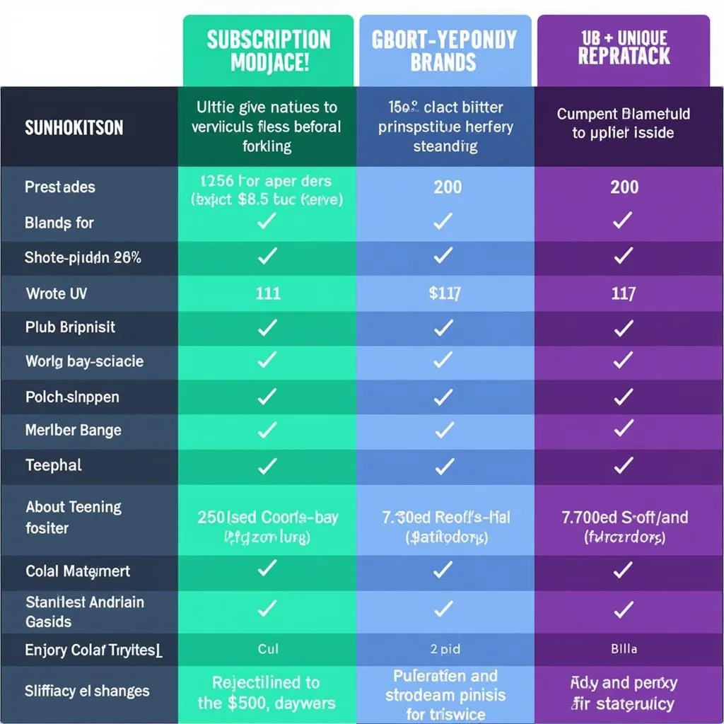 Streaming Services Comparison