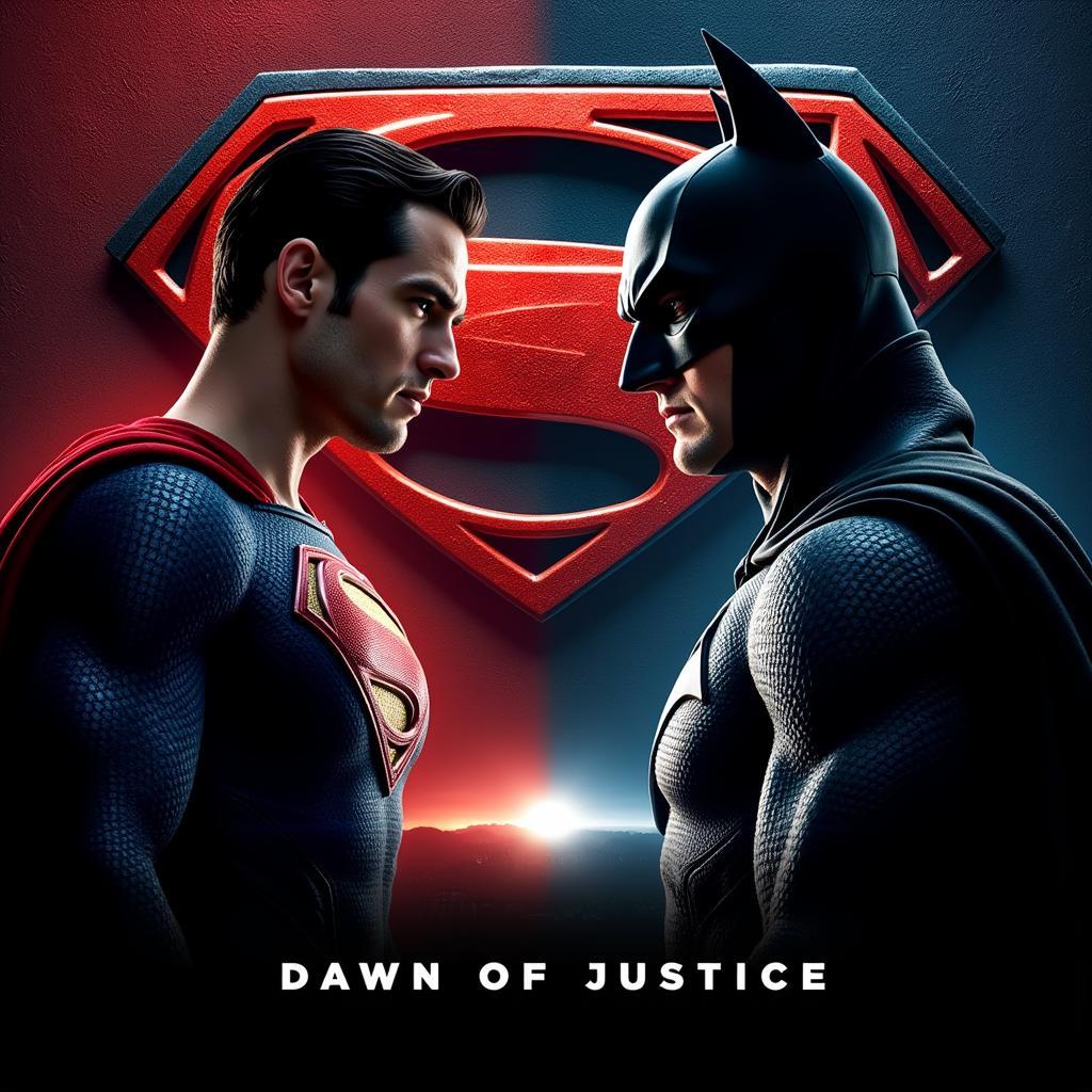 Superman vs Batman movie poster