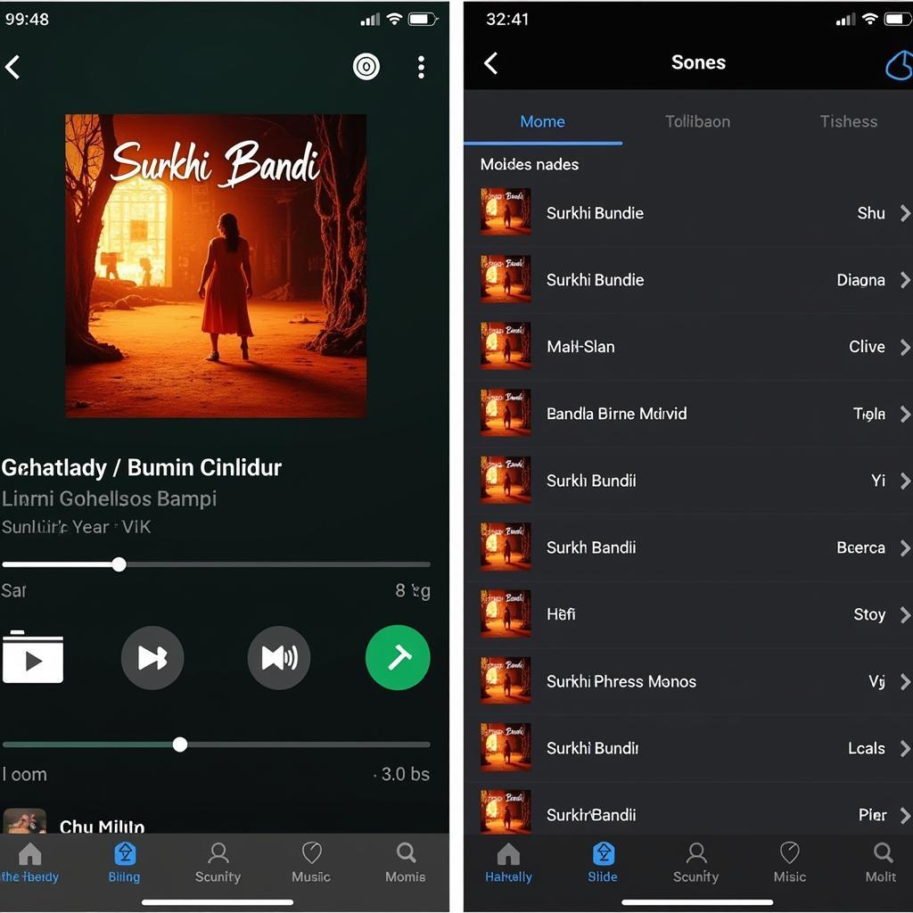 Surkhi Bindi music on a streaming platform