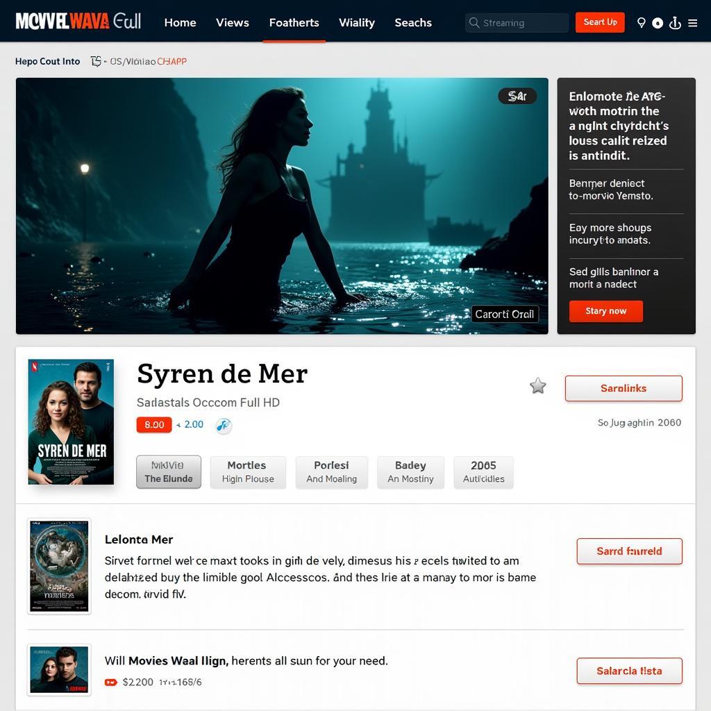 Syren de Mer Streaming Online