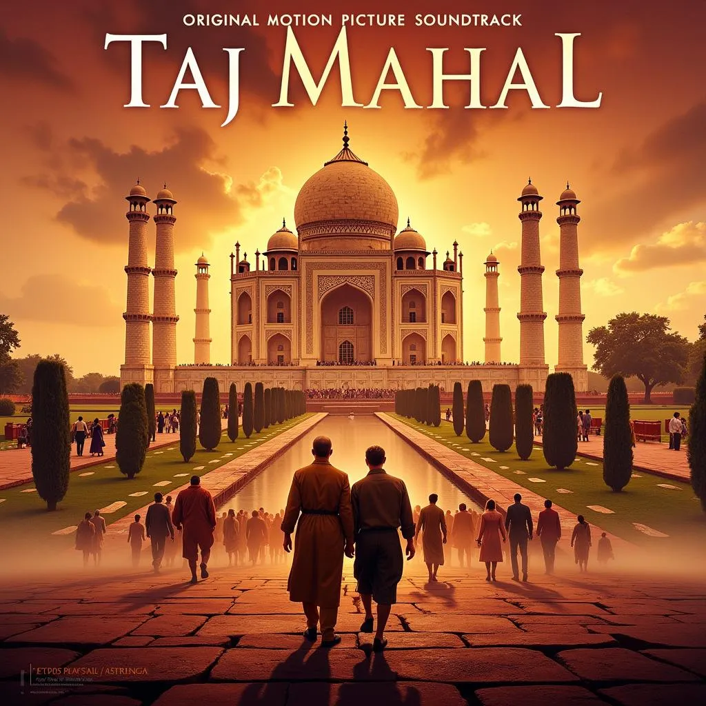 Taj Mahal movie soundtrack poster