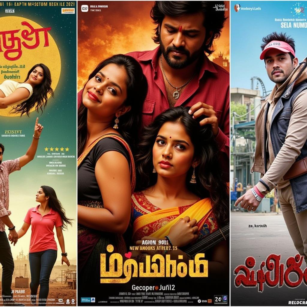 Diverse Genres of 2021 Tamil Movies: Action, Romance, Comedy, and Drama