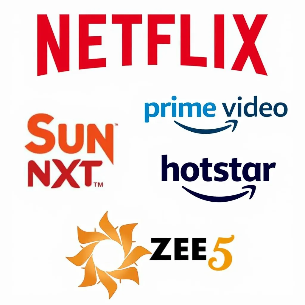 Popular streaming services for Tamil films