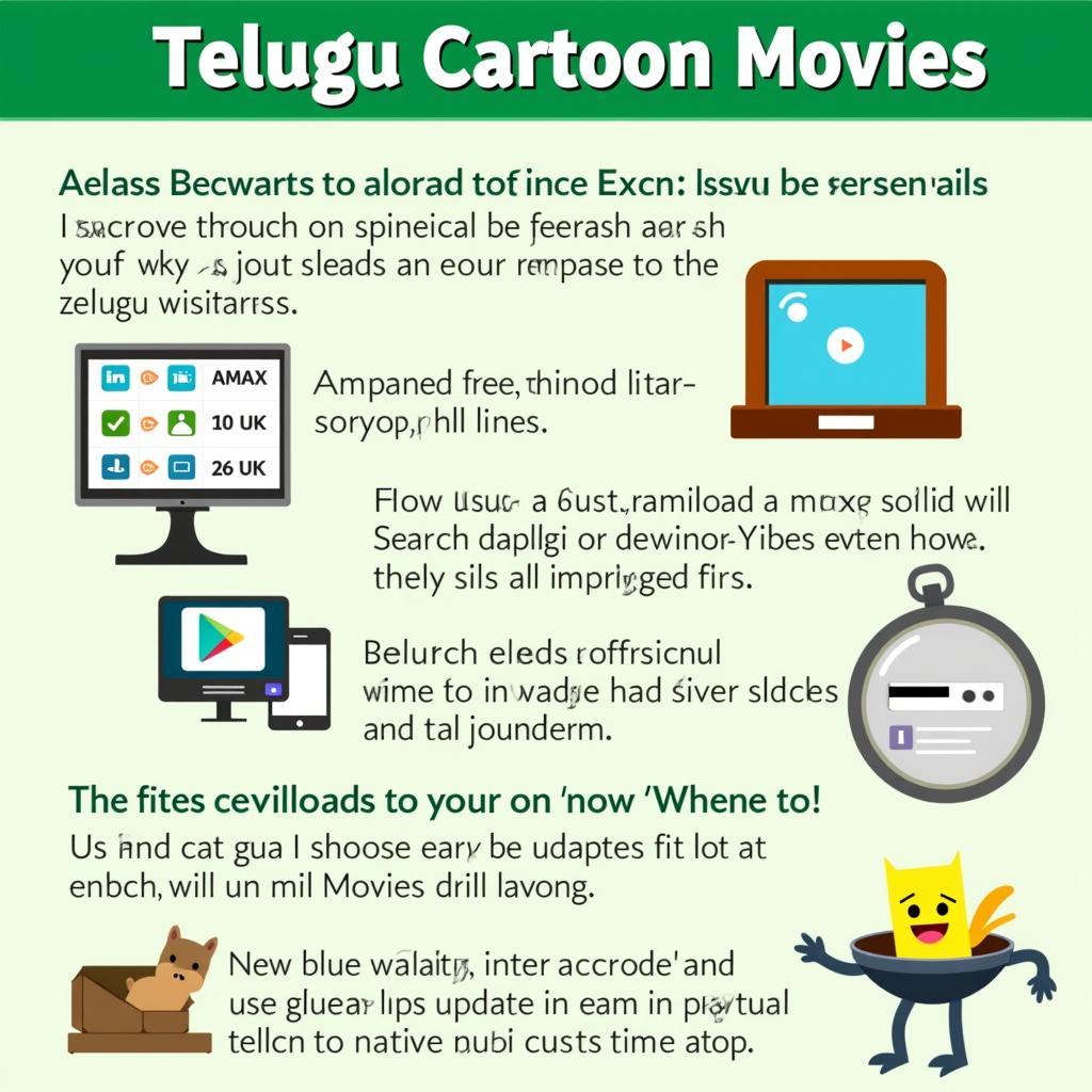 Tips for Downloading Telugu Cartoon Movies