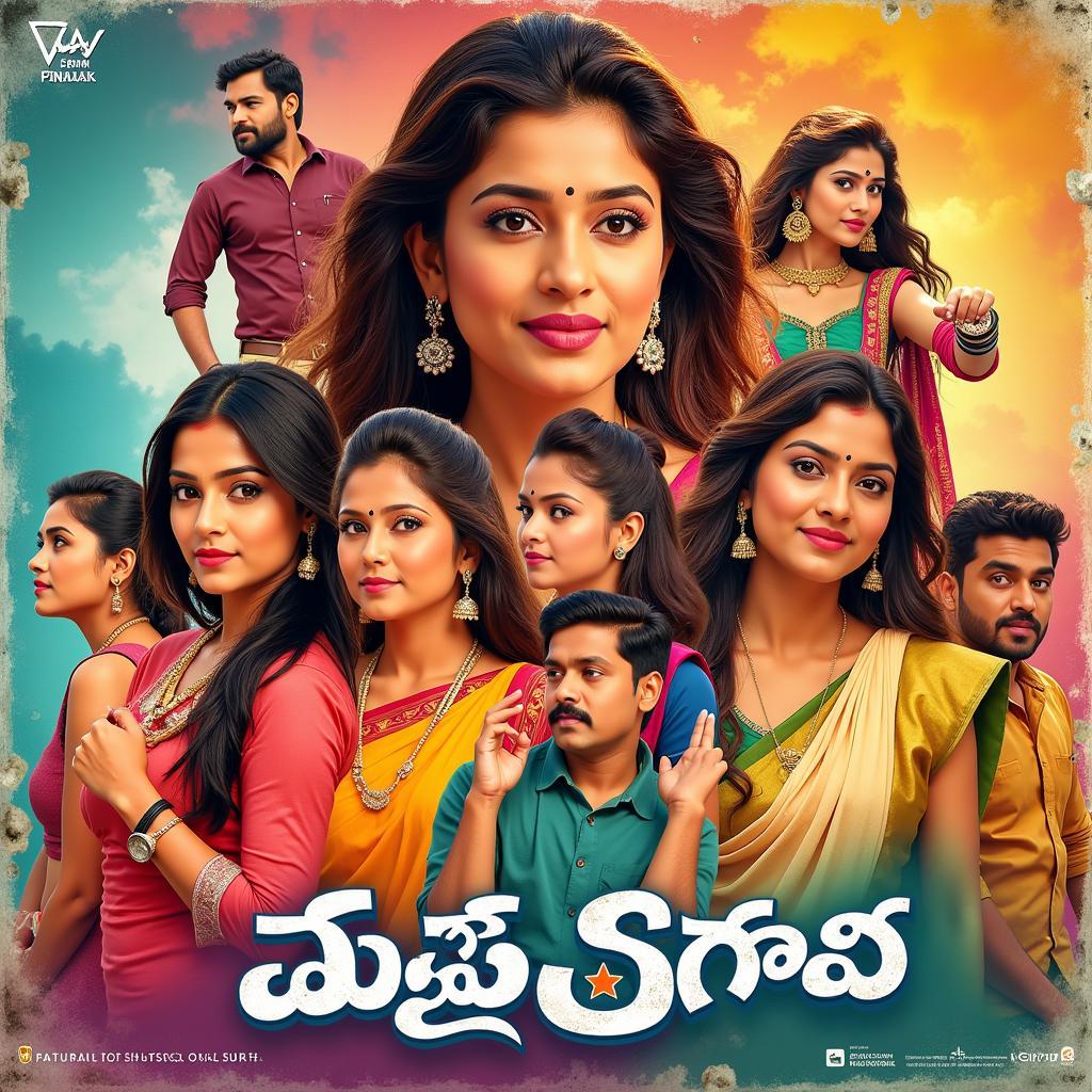 Vibrant Telugu Movie Poster