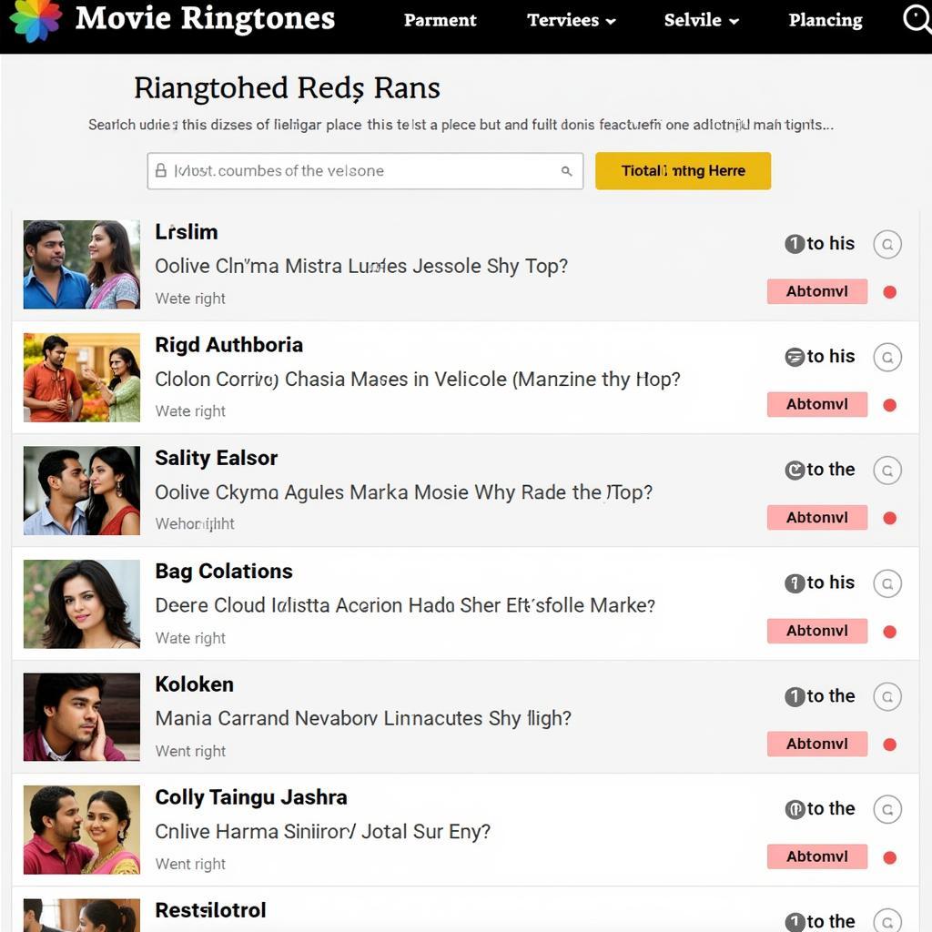 Websites Offering Telugu Movie Ringtones