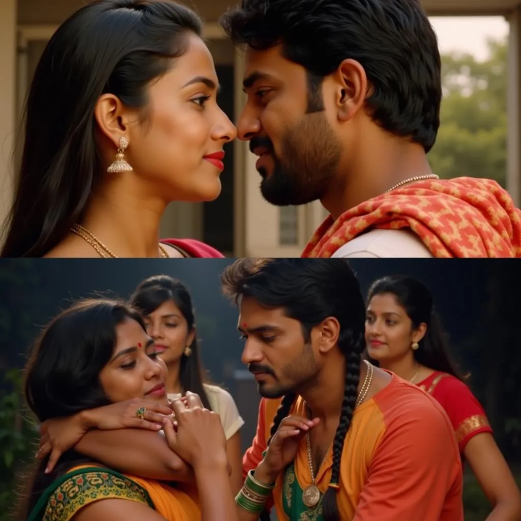 Scene from a Telugu movie with A.R. Rahman's music