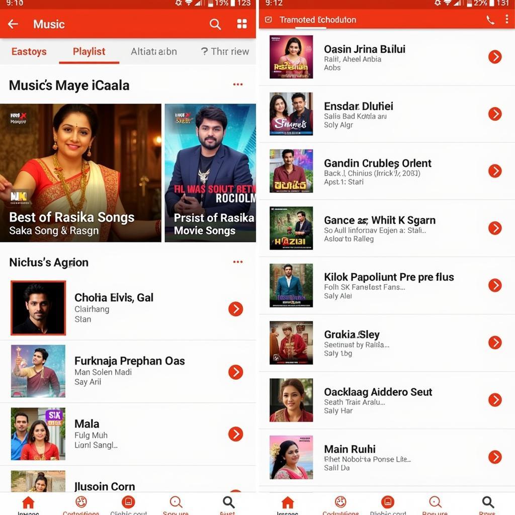 Telugu Music Streaming App