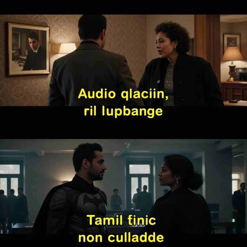 The Dark Knight Rises Tamil dubbing comparison