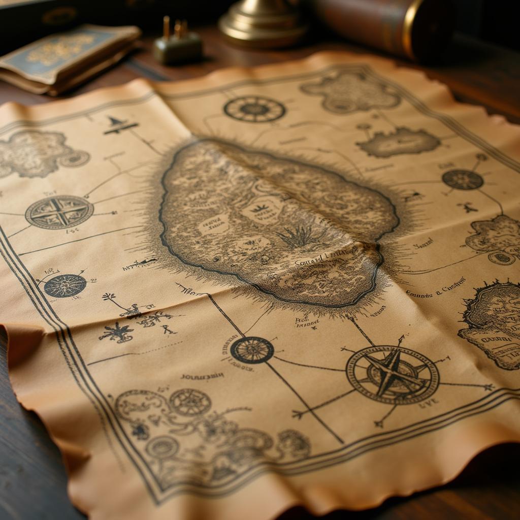 The Goonies Treasure Map