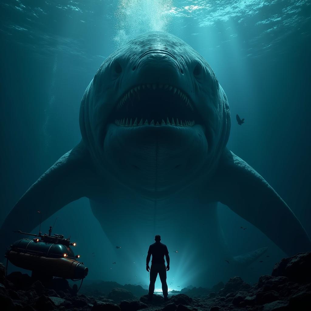 The Meg movie poster