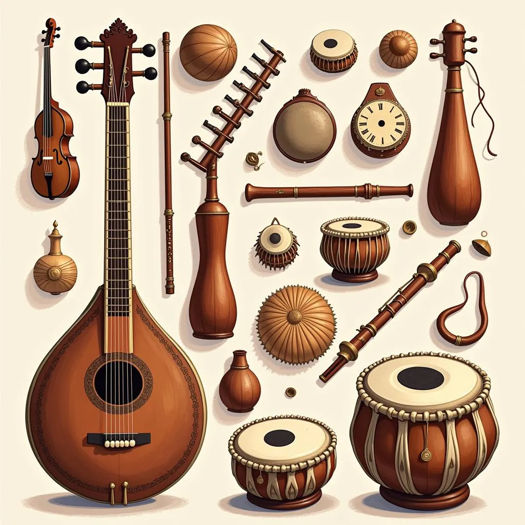 Traditional Indian Musical Instruments